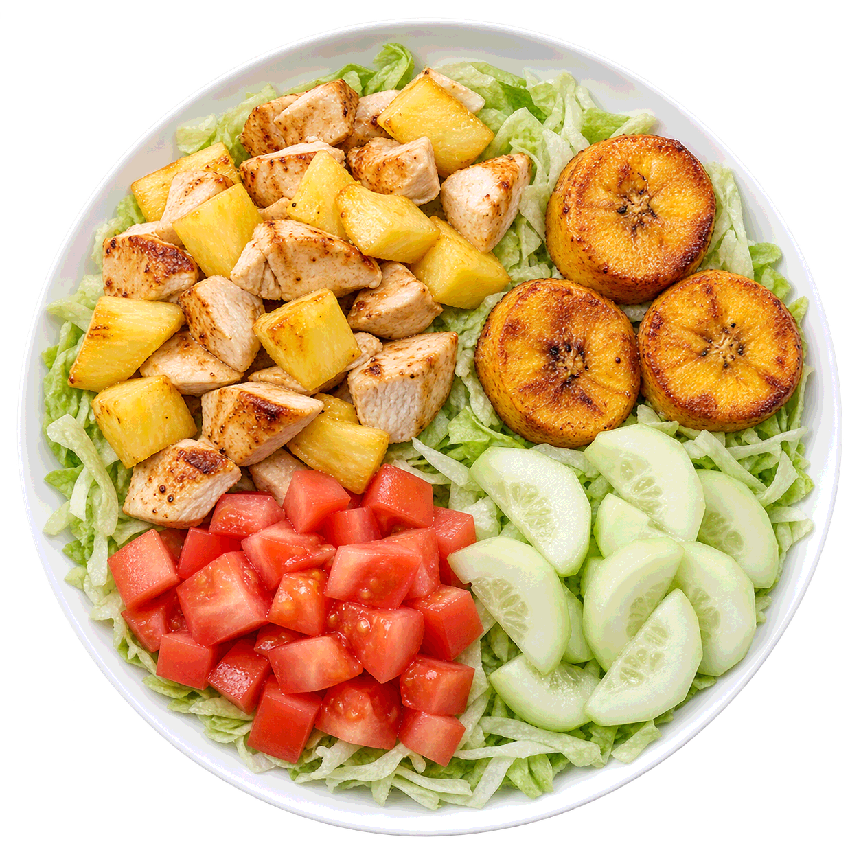 Pollo caribeño con piña