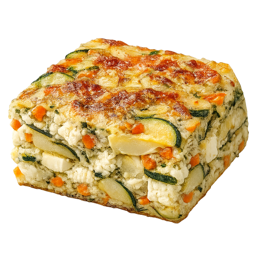 Pastel de verduras con papas 