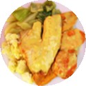 Pescado en salsa de mostaza